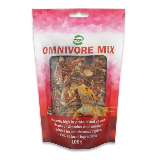 Pisces Omnivore Mix 100g Aquatic Supplies Australia