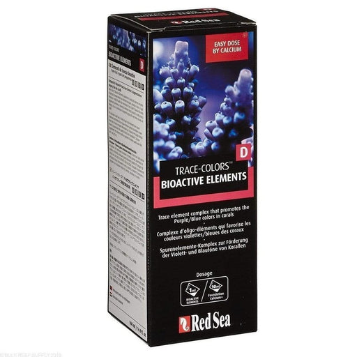 Red Sea Trace Colors D - Bioactive Elements Supplement - Aquatic Supplies Australia
