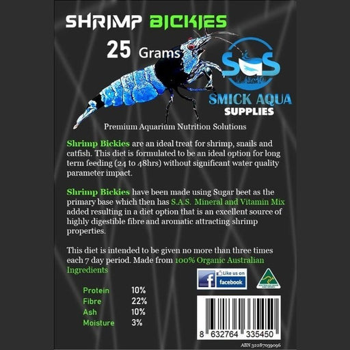 SAS Shrimp Bickies - Aquatic Supplies Australia