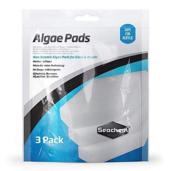 Seachem Algae Pads for Glass & Acrylic 3 Pack - Aquatic Supplies Australia
