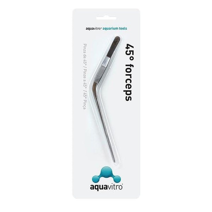 Seachem Aquvitro 45° Forceps 19cm - Aquatic Supplies Australia