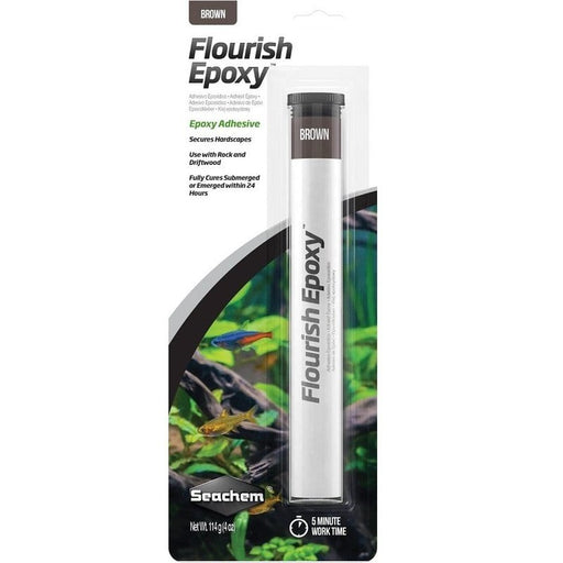 Seachem Flourish Epoxy Brown 114g - Aquatic Supplies Australia