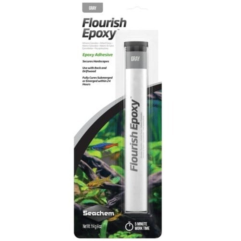 Seachem Flourish Epoxy Grey 114g - Aquatic Supplies Australia