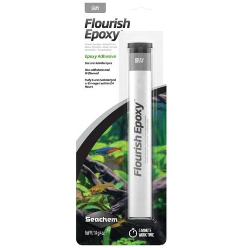 Seachem Flourish Epoxy Grey 114g - Aquatic Supplies Australia