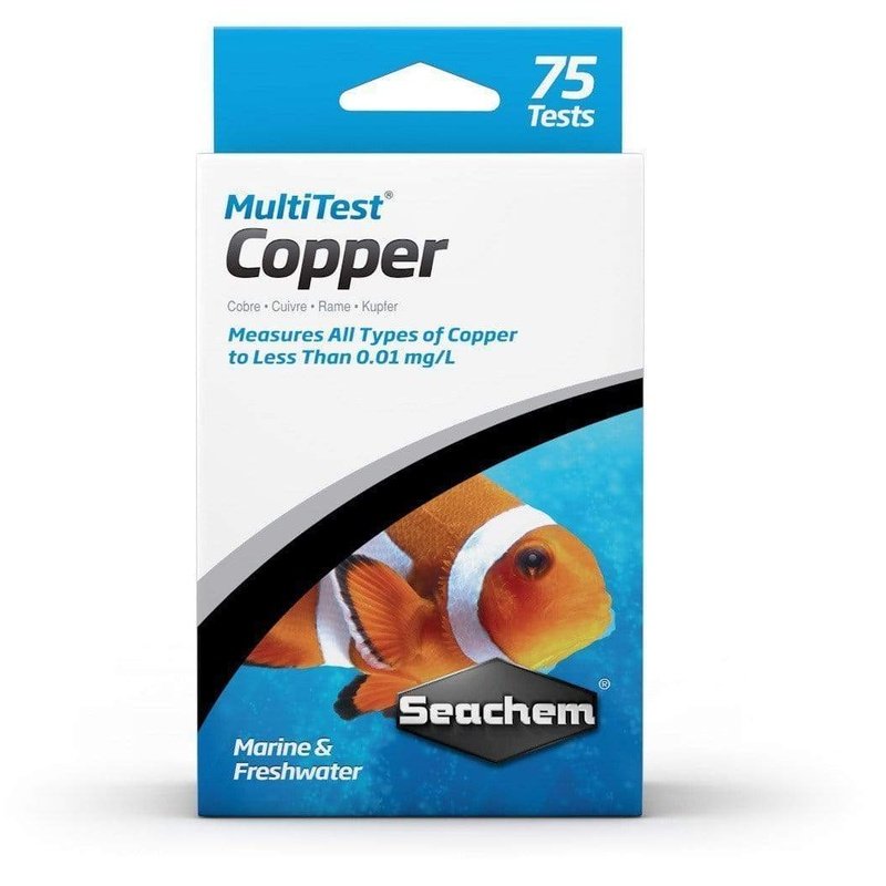 Seachem MultiTest Copper - Aquatic Supplies Australia