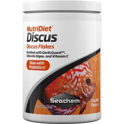 Seachem NutriDiet Discus Flakes with Probiotics - Aquatic Supplies Australia
