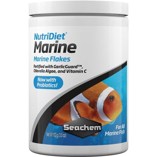 Seachem NutriDiet Marine Flakes with Probiotics - Aquatic Supplies Australia