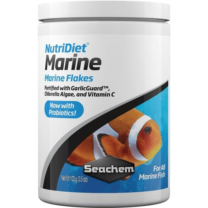 Seachem NutriDiet Marine Flakes with Probiotics - Aquatic Supplies Australia