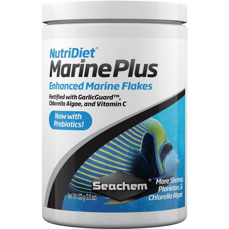 Seachem NutriDiet Marine PLUS Flakes with Probiotics - Aquatic Supplies Australia