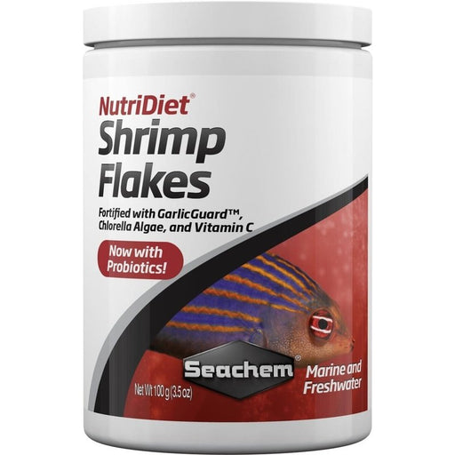 Seachem NutriDiet Shrimp Flakes with Probiotics - Aquatic Supplies Australia