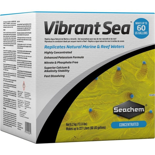 Seachem Vibrant Sea Salt 227L (6.25KG) - Aquatic Supplies Australia