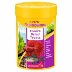 Sera FD Bloodworms Freeze Dried Treat 9g Aquatic Supplies Australia
