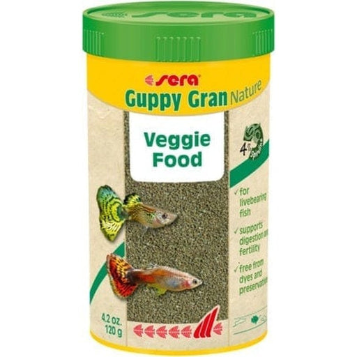 Sera Guppy Gran Nature 44g - Aquatic Supplies Australia