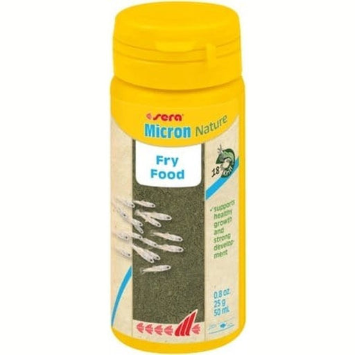 Sera Micron Nature Fry Food 25g - Aquatic Supplies Australia