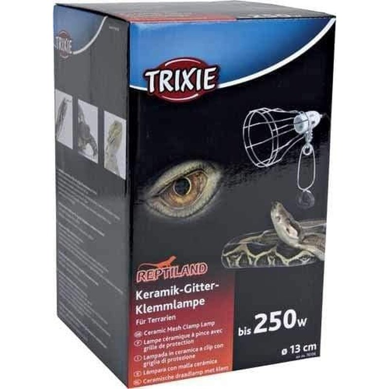 Trixie Ceramic Wire Clamp Lamp - Aquatic Supplies Australia