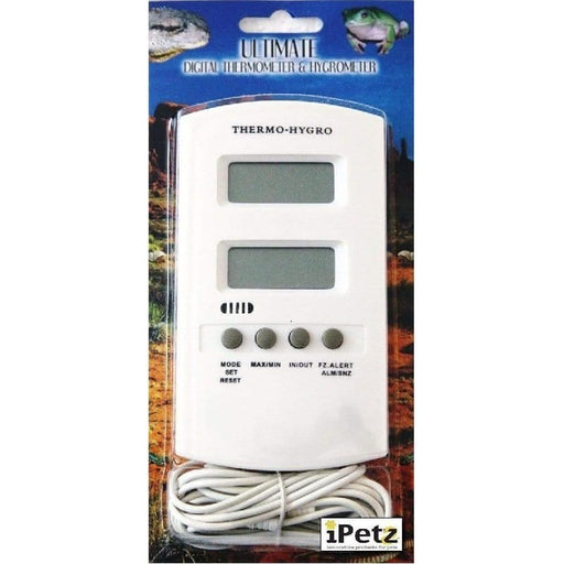 URS Digital Thermometer & Hygrometer - Aquatic Supplies Australia