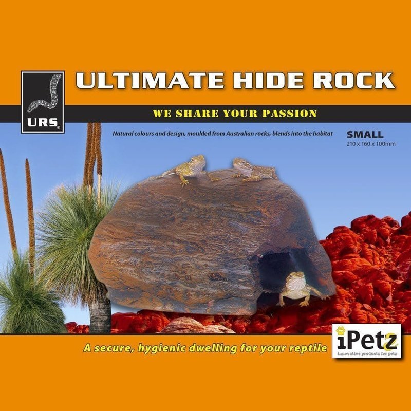 URS Ultimate Hide Rock Small 21 x 16 x 10cm - Aquatic Supplies Australia