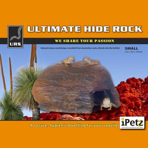 URS Ultimate Hide Rock Small 21 x 16 x 10cm - Aquatic Supplies Australia