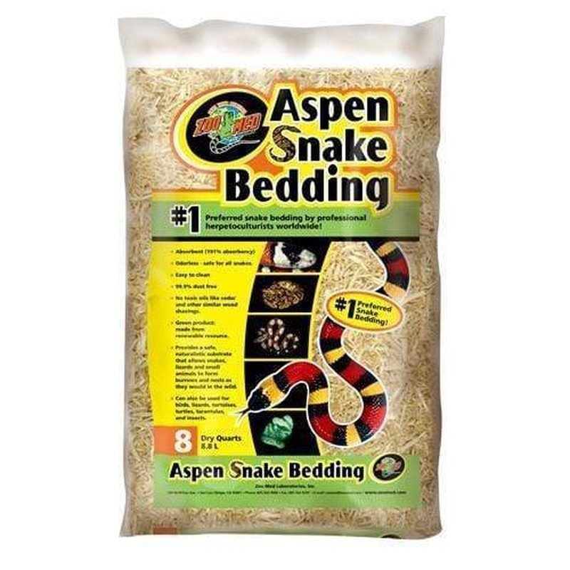 Zoo Med Aspen Snake Bedding - Aquatic Supplies Australia