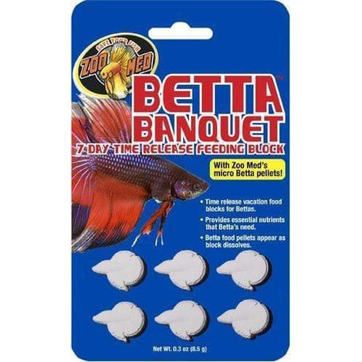 Zoo Med Betta Banquet Blocks 6 Pack - Aquatic Supplies Australia