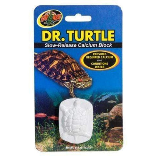 Zoo Med Dr.Turtle Slow Release Calcium Block 14.2g - Aquatic Supplies Australia