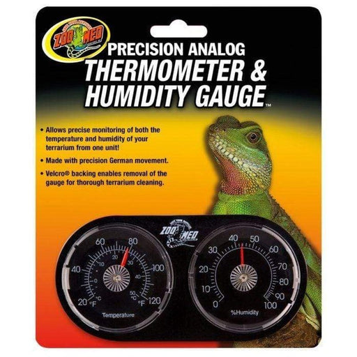 Zoo Med Dual Thermometer/Humidity Gauge - Aquatic Supplies Australia