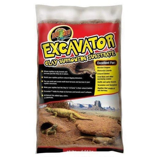 Zoo Med Excavator Clay Burrowing Substrate 9kg Bag - Aquatic Supplies Australia