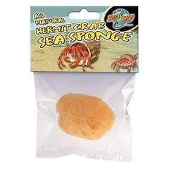Zoo Med Hermit Crab Sea Sponge Single Pack Aquatic Supplies Australia