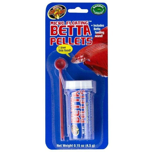 Zoo Med Micro Floating Betta Pellets 4.5g - Aquatic Supplies Australia