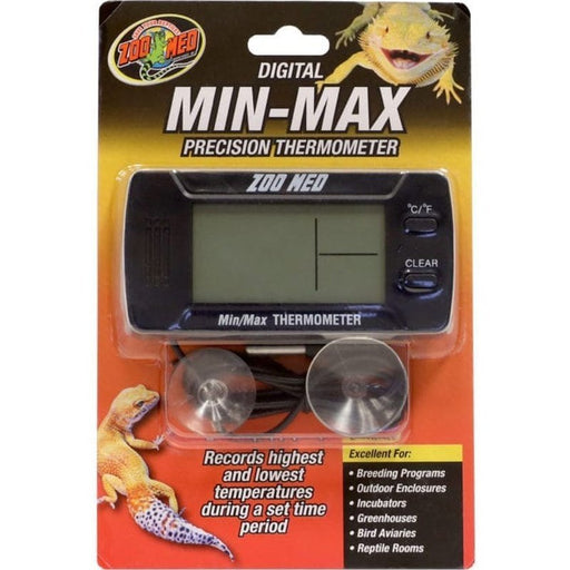 Zoo Med Min/Max Digital Thermometer - Aquatic Supplies Australia
