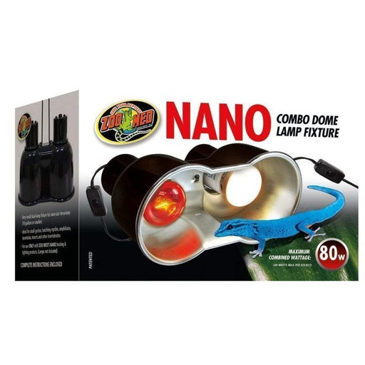 Zoo Med Nano Combo Dome Lamp Fixture - Aquatic Supplies Australia