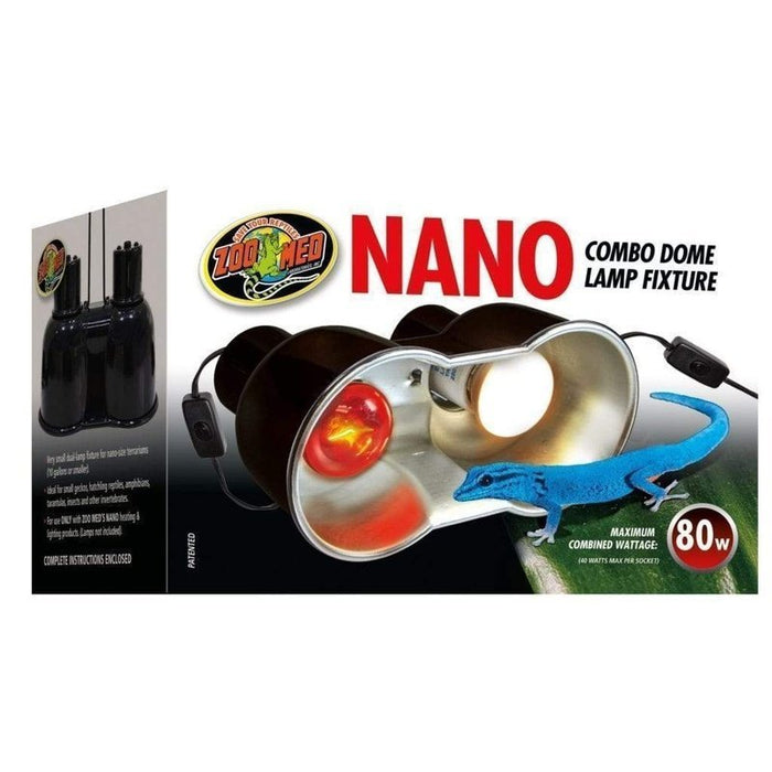 Zoo Med Nano Combo Dome Lamp Fixture - Aquatic Supplies Australia