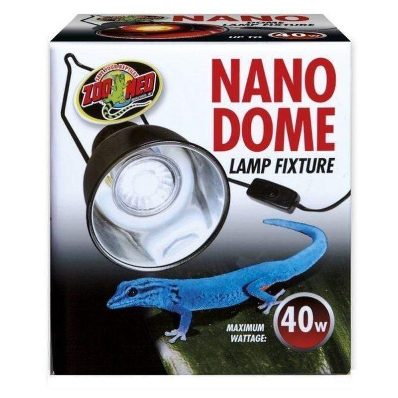 Zoo Med Nano Dome Lamp Fixture - Aquatic Supplies Australia