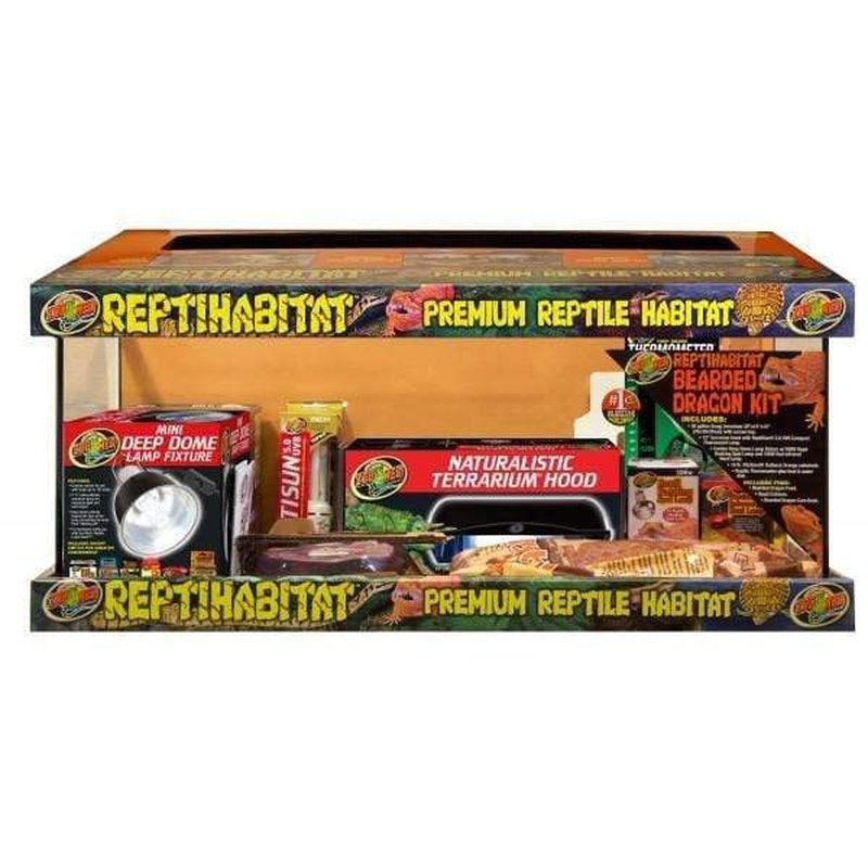 Zoo Med ReptiHabitat Kit Bearded Dragon 75 x 30 x 30cm Aquatic